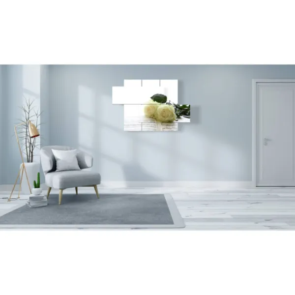 arredamento con quadri rose