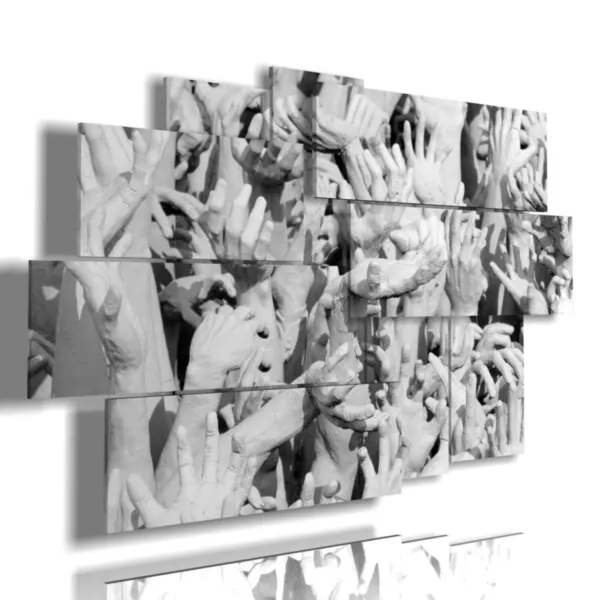 Modern black and white prints