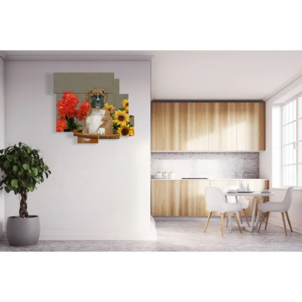 Mobilier portrait de chien