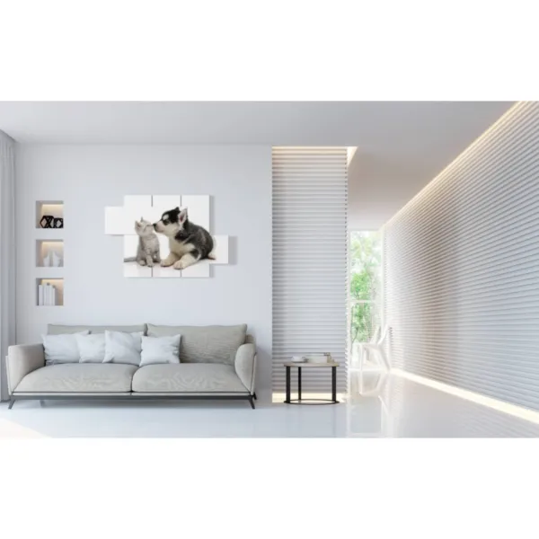 Customized paintings with dogs and cats