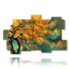 quadro astratto colorato albero - version: 11 pannelli 182x115cm