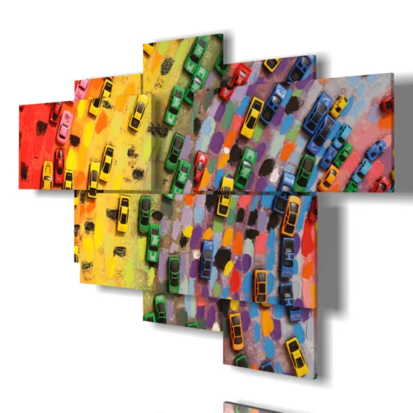 tableaux abstraits modernes