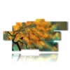 colored abstract painting with tree - version: 10 pannelli 212x111cm