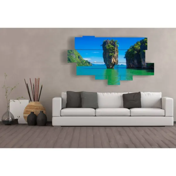 Printed with a sea view