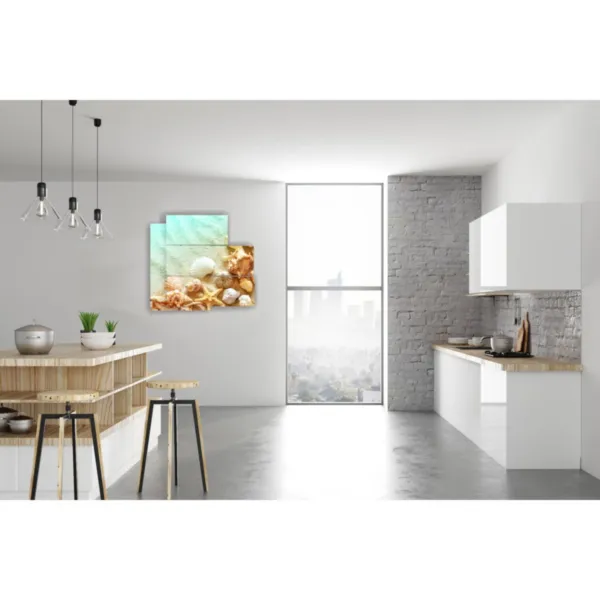 impresión de paisaje marino