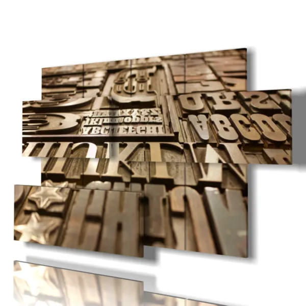 affiche avec des écritures en anglais