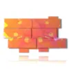 abstract orange and yellow paintings - version: 10 pannelli 190x110cm