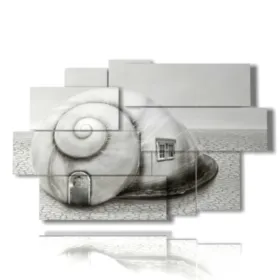 tableaux modernes d'animaux