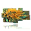colored abstract painting with tree - version: 8 pannelli 184x100cm