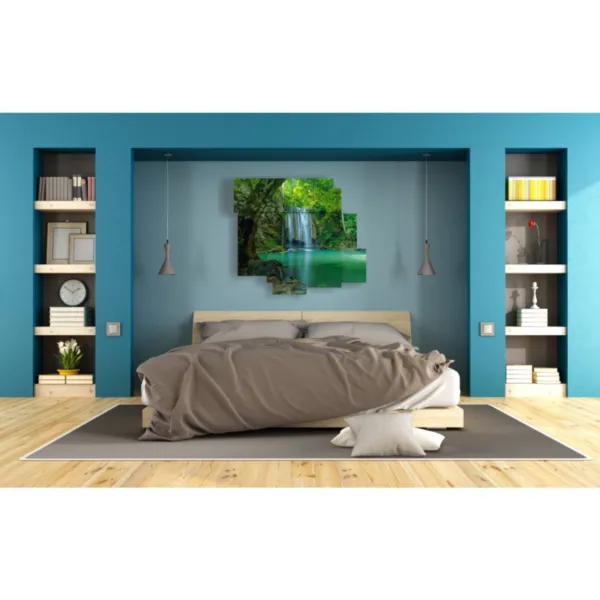 Tableaux avec cascades et paysages