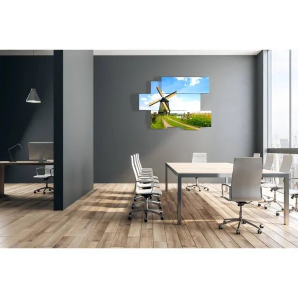 Landscape murals of the countryside