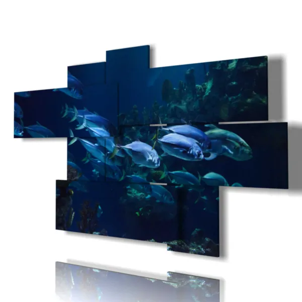 Impresiones de peces modernos