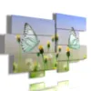 Hermoso cuadro de mariposas.