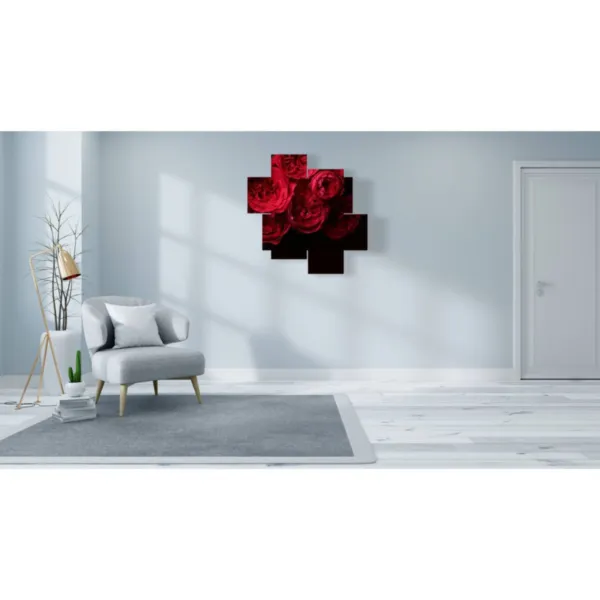 design interni quadri rose