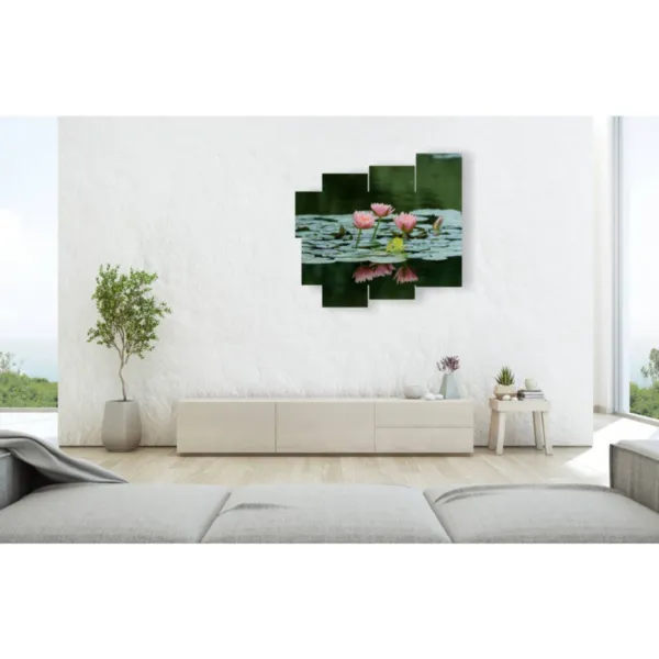 diseño de interiores flores cuadro