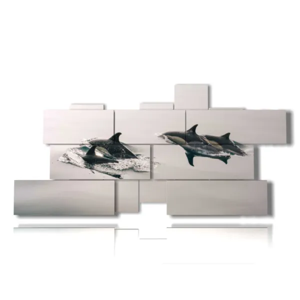 Paintings with images of fish