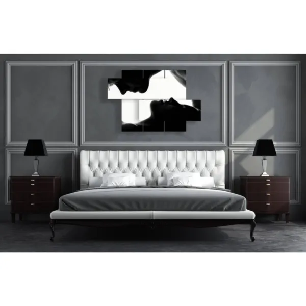 decorazioni con foto sensuali in bianco e nero