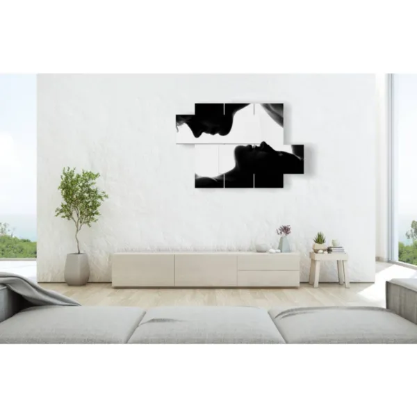 arte murale foto sensuali in bianco e nero