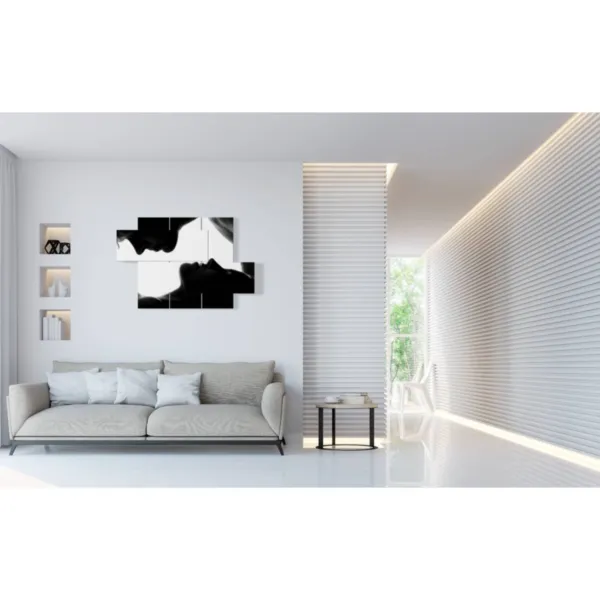 stampa su tela di foto sensuali in bianco e nero