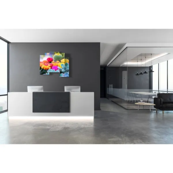 decorazione murale di fiori