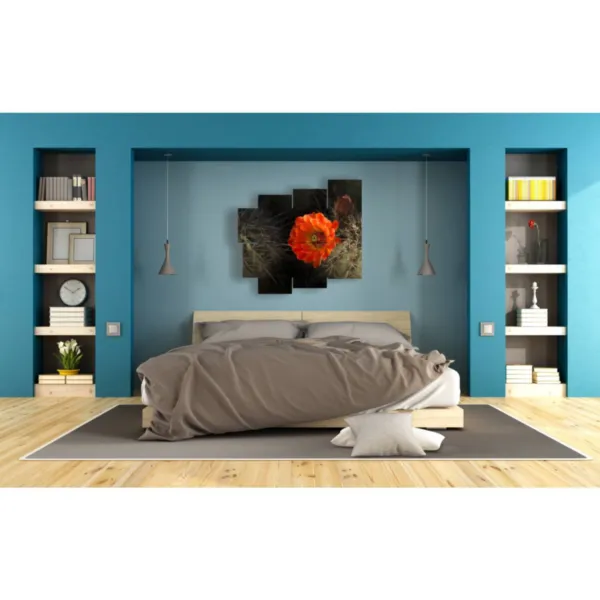 impressions de fleurs douces mais épineuses