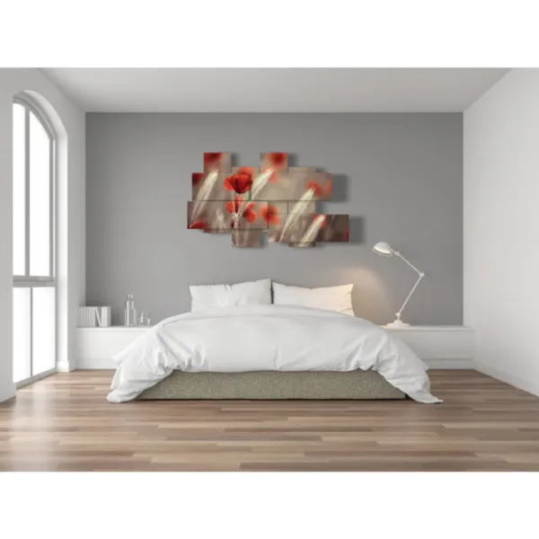 quadri fiori e foglie