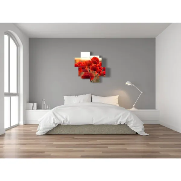 small frames with flowers