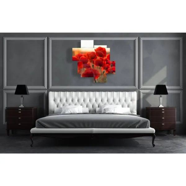 kleine Quadrate, Drucke, Blumen