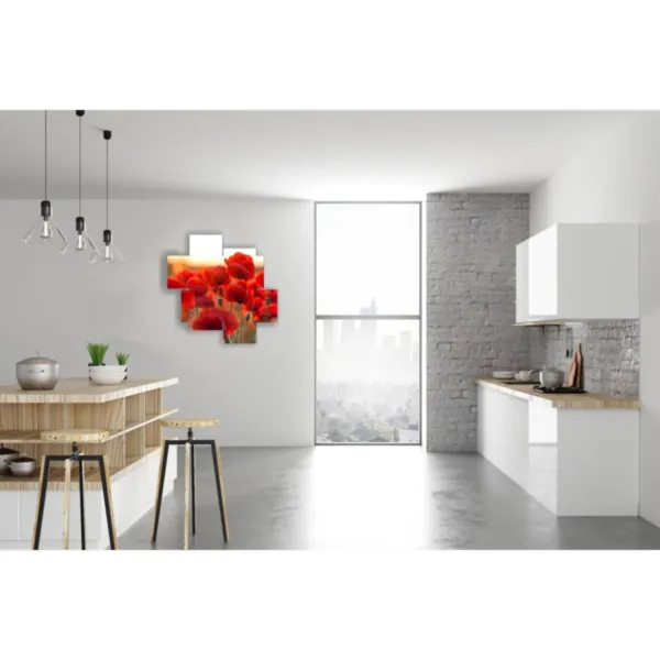 small boxes with floral print