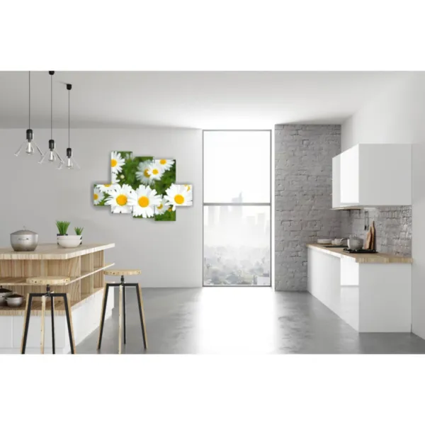 Dekoration mit Gänseblümchen