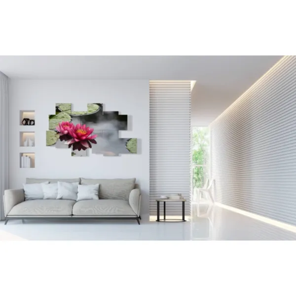 decoraciones de cuadros con flores modernas