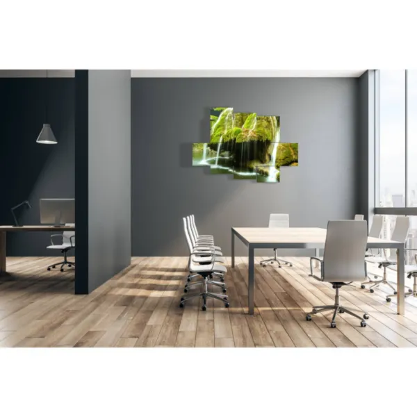 Branching waterfall frames