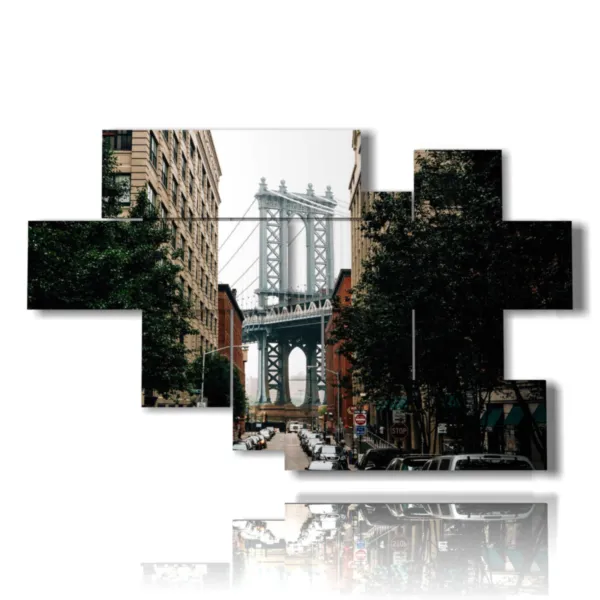Gemälde mit New York