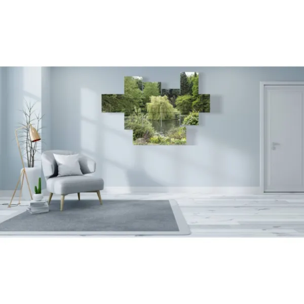 mobilier avec des arbres