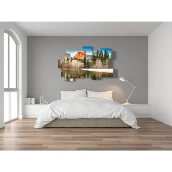 tableaux modernes de montagne