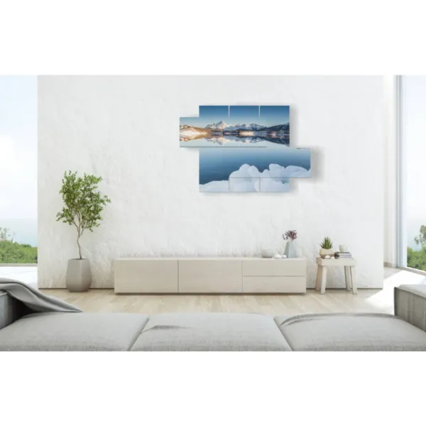 Peintures de paysages enneigés