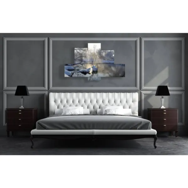 Cuadros de paisajes invernales para paredes