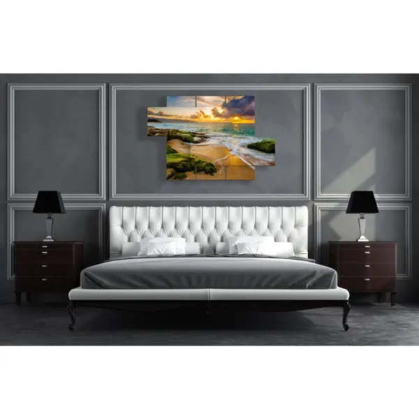 tableaux de coucher de soleil romantique