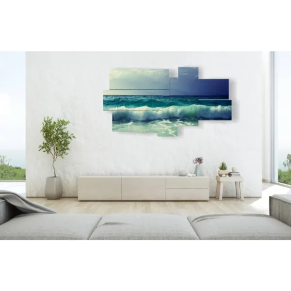 The translation of 'arte onde' in English is 'wave art.'