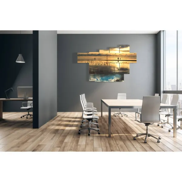 Tableaux couchers de soleil sur la mer