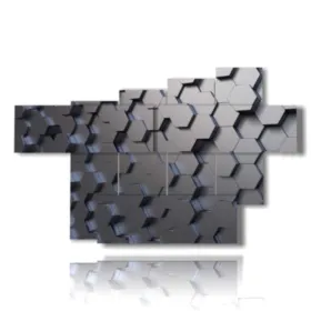 Tableaux modernes en argent