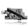 ny paintings in black and white - version: 9 pannelli 212x104cm