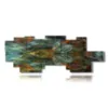 modern decorative painting with fantasy - version: 15 pannelli 279x104cm