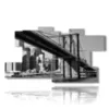 ny paintings in black and white - version: 10 pannelli 189x106cm