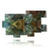 modernes dekorationsbild mit fantasie - version: 10 pannelli 186x115cm