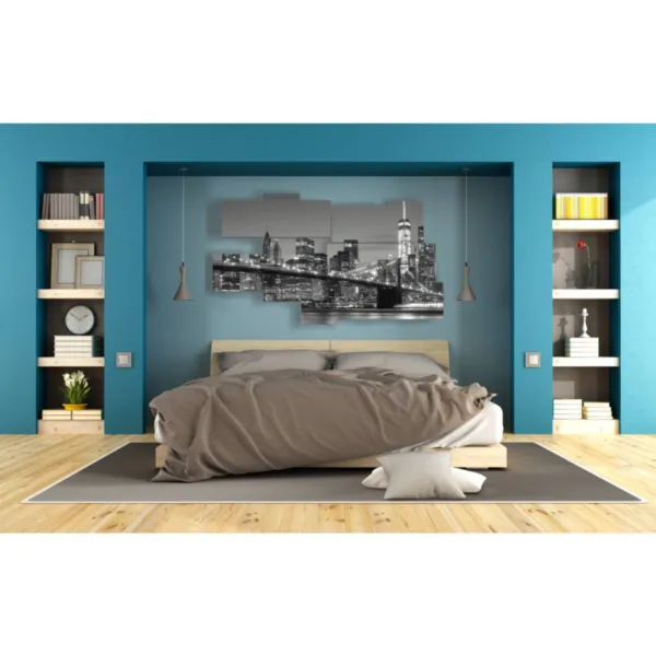 decorazioni murali di New York bianco e nero