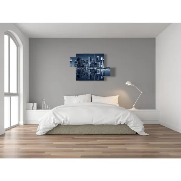 Tableau de Singapour la nuit