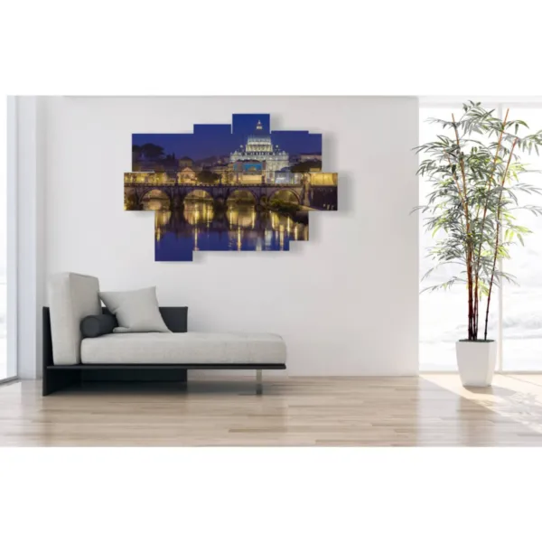 Diseño de interiores cuadro Roma