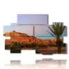 painting with photos of morocco - version: 10 pannelli 176x115cm