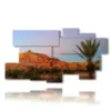 painting with photos of morocco - version: 9 pannelli 184x100cm